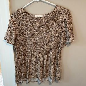 Women’s Leopard Print Top